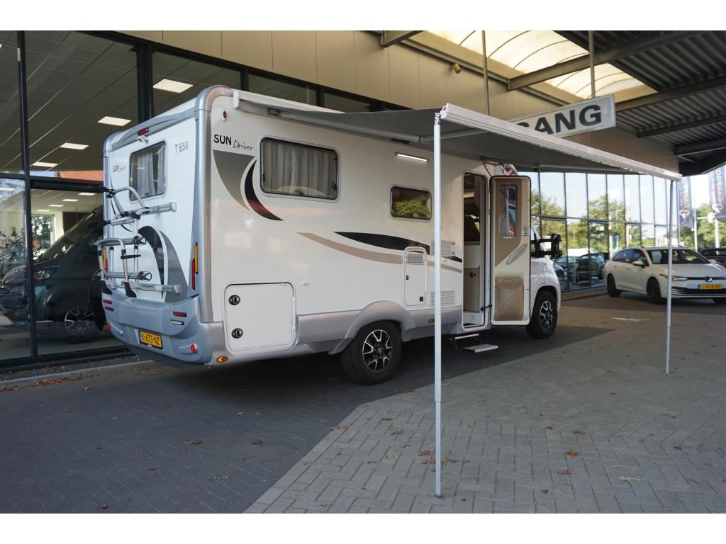 Ilusion Sun Driver T650 automaat, Ringverwarming, Fiat, Koelkast, Bedrijf