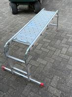 Hymer vouwladder met platform, Ophalen, Nieuw, Ladder, Opvouwbaar of Inschuifbaar