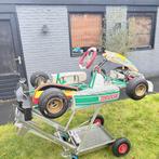 Tony mini EVS 2024 zgan rollend chassis, Sport en Fitness, Karting, Ophalen of Verzenden, Zo goed als nieuw, Kart