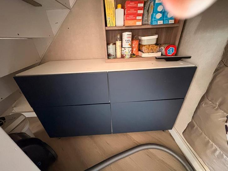 Ikea Besta 120 breed softclose deuren en lades, Huis en Inrichting, Kasten | Dressoirs, Zo goed als nieuw, 100 tot 150 cm, 25 tot 50 cm