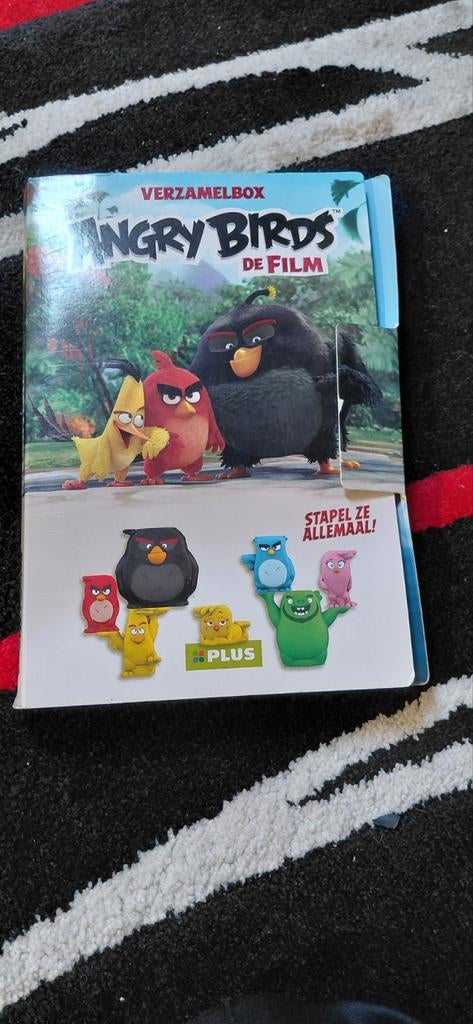 Angry Birds verzamelbox met poppetjes, Ophalen of Verzenden, Gebruikt