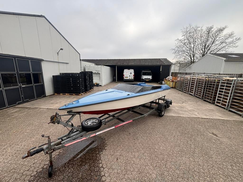 Teab Ring 20ft Speedboot Opknapper nwe spiegel tandemasser, Ophalen, Geen motor, 6 meter of meer, Zo goed als nieuw