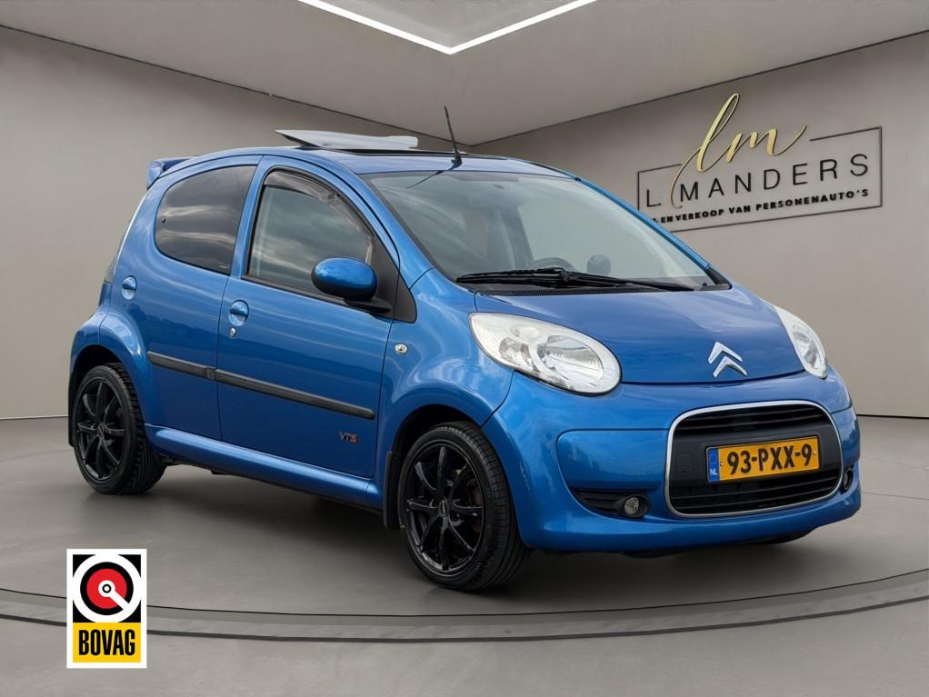 Citroën C1 1.0 12V Exclusive VTS 2011 BLAUW | Automaat | Pa, Automaat, Euro 5, Gebruikt, C1