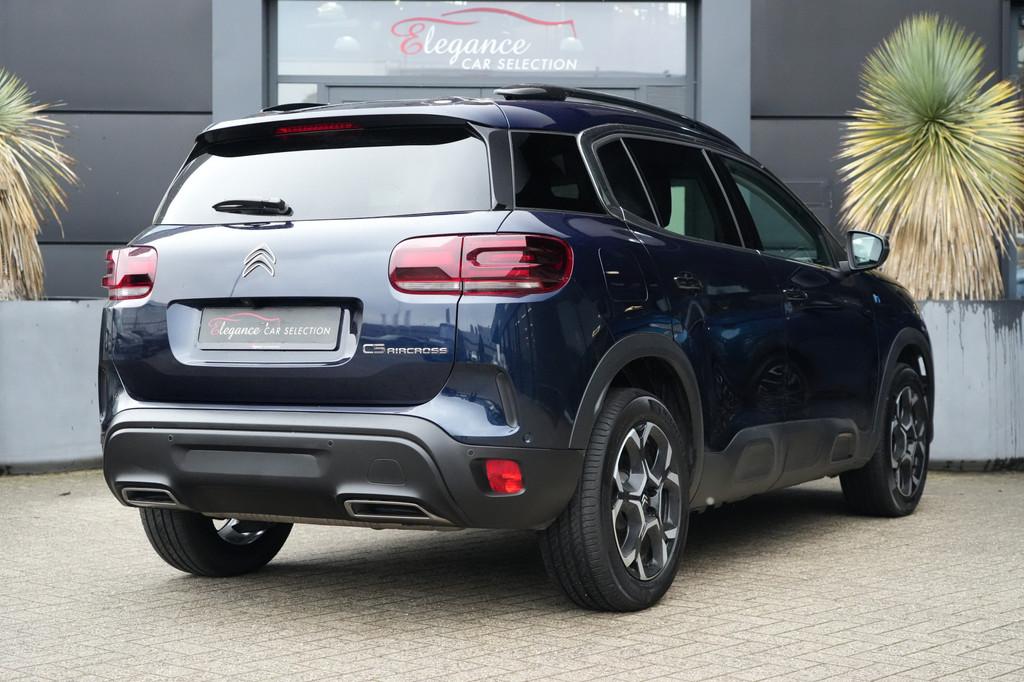 Citroën C5 Aircross 1.6 Plug-in Hybrid 225 Max 225pk Naviga, 77 km/l, Gebruikt, Zwart, 4 cilinders