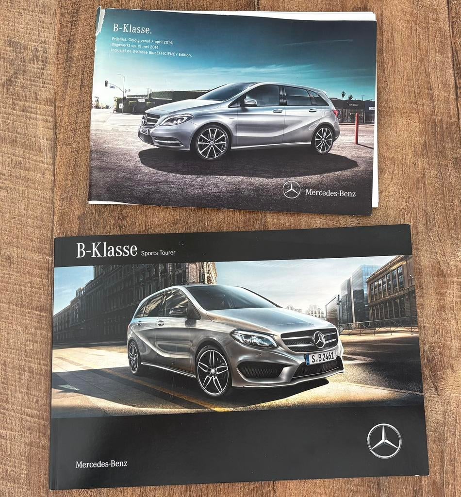 Mercedes B-Klasse brochure vanaf 11-2011 NL, Ophalen of Verzenden