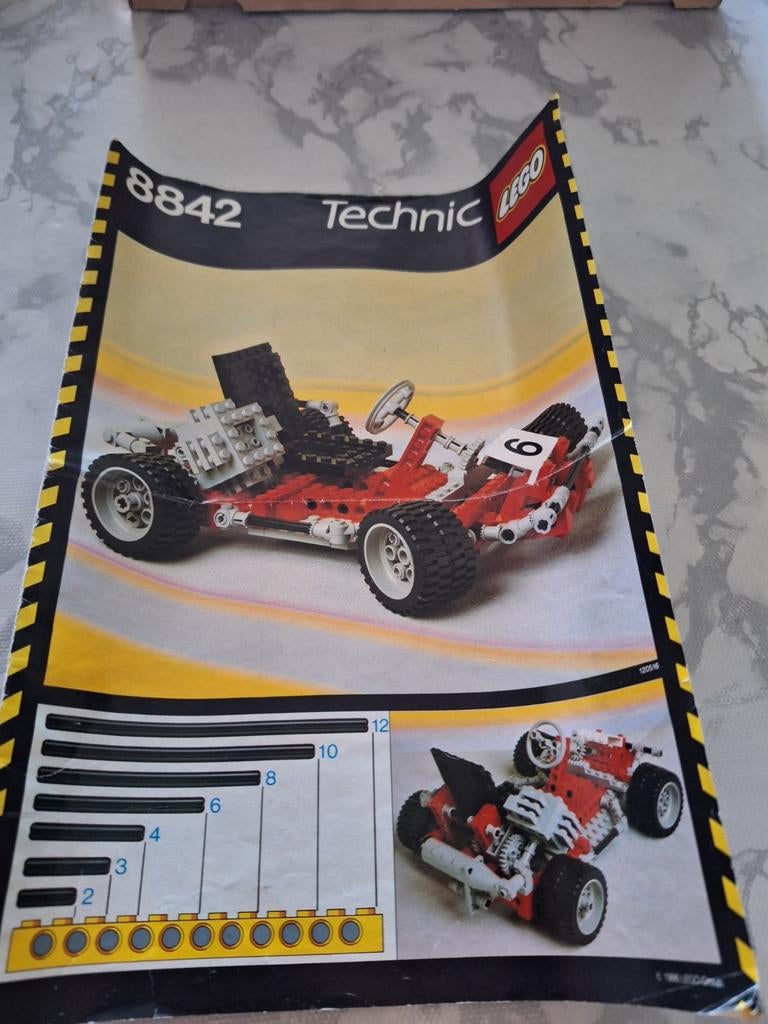 Technic lego set 8842, Ophalen of Verzenden, Zo goed als nieuw