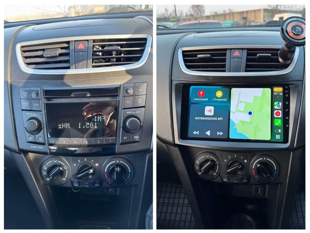 Suzuki Swift 2010 – 2017 |  Apple CarPlay & Android Auto, Auto diversen, Autoradio's, Nieuw, Ophalen of Verzenden