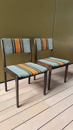 Vintage stoelen / retro stoelen, Huis en Inrichting, Stoelen, Ophalen, Gebruikt, Twee
