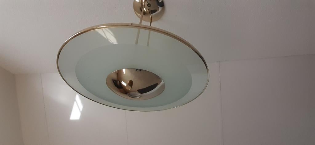 Estiluz Plafondlamp/Hanglamp - Modern Design, Ophalen, Zo goed als nieuw, Glas, Modern, Elegant