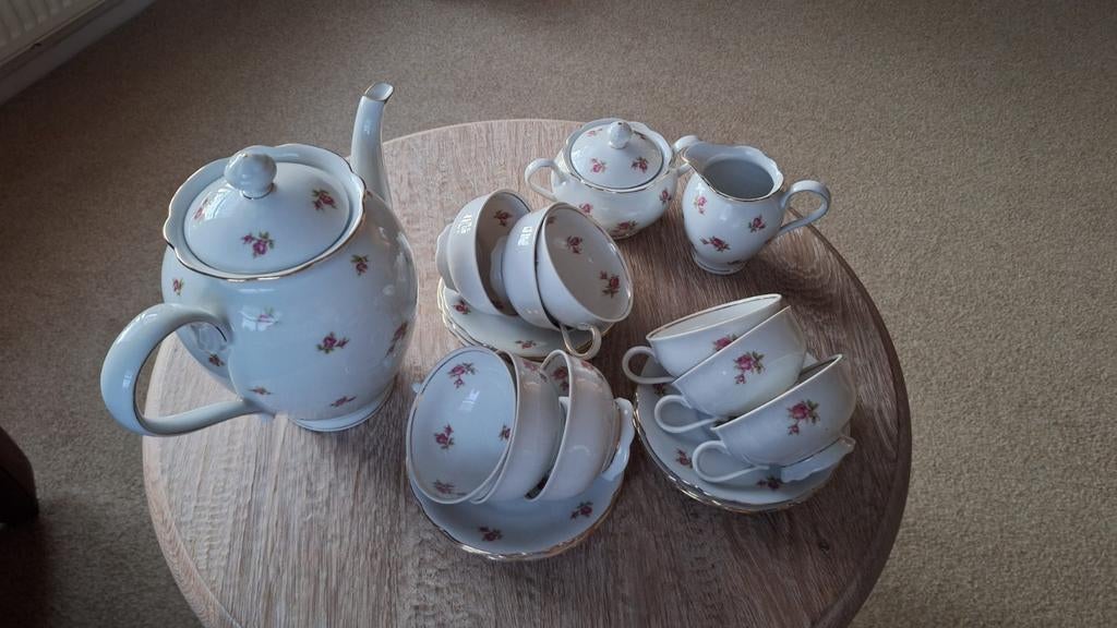 Servies set bareuther bavaria, Antiek en Kunst, Ophalen