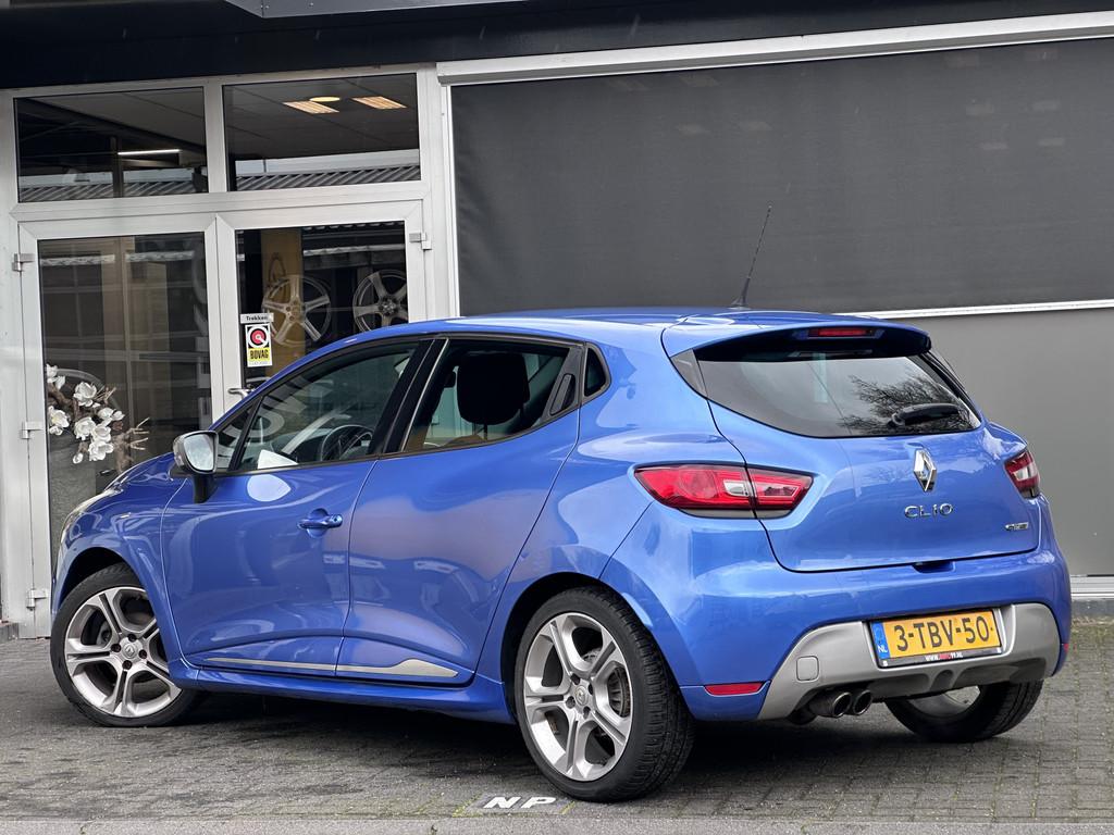 Renault Clio 1.2 GT CLIMA / CRUISE / AUTO / NAVI / RS-MODE, Auto's, Renault, Euro 5, Stof, Gebruikt, Blauw