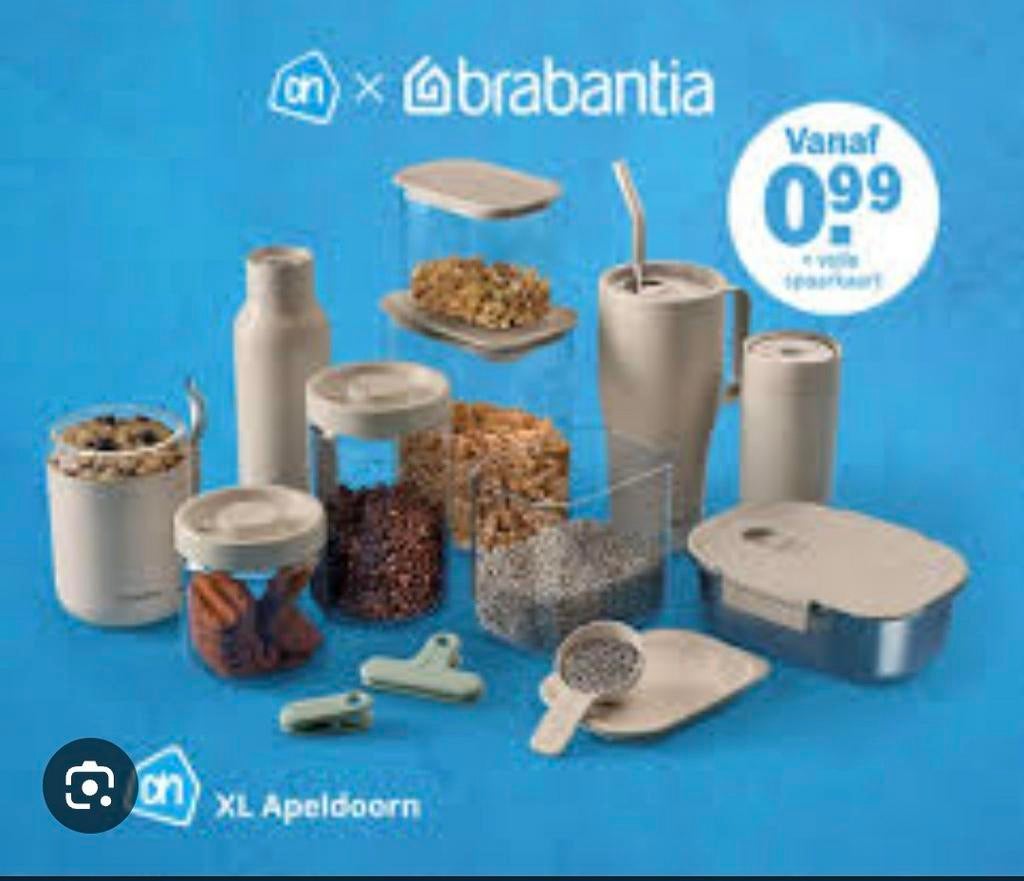 Gezocht: Brabantia zegels Albert Heijn (4-5 boekjes), Verzamelen, Supermarktacties, Albert Heijn, Ophalen of Verzenden