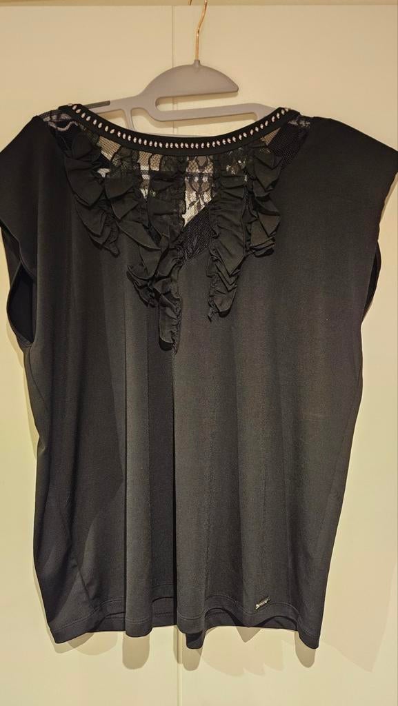 Nieuwe top Monari maat 38-40, zwart, Ophalen of Verzenden, Nieuw, Maat 38/40 (M), Zwart