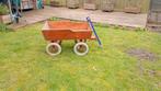 Nostalgische houten bolderkar - bandjes aan vervanging toe, Caravans en Kamperen, Bolderkarren, Ophalen, Gebruikt