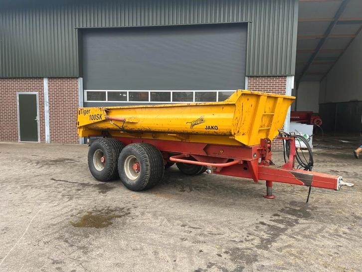 Jako Tiger 100 SK Dumper Kipper kiepkar, Zakelijke goederen, Agrarisch | Werktuigen, Akkerbouw, Bollenteelt, Boomteelt, Fruitteelt