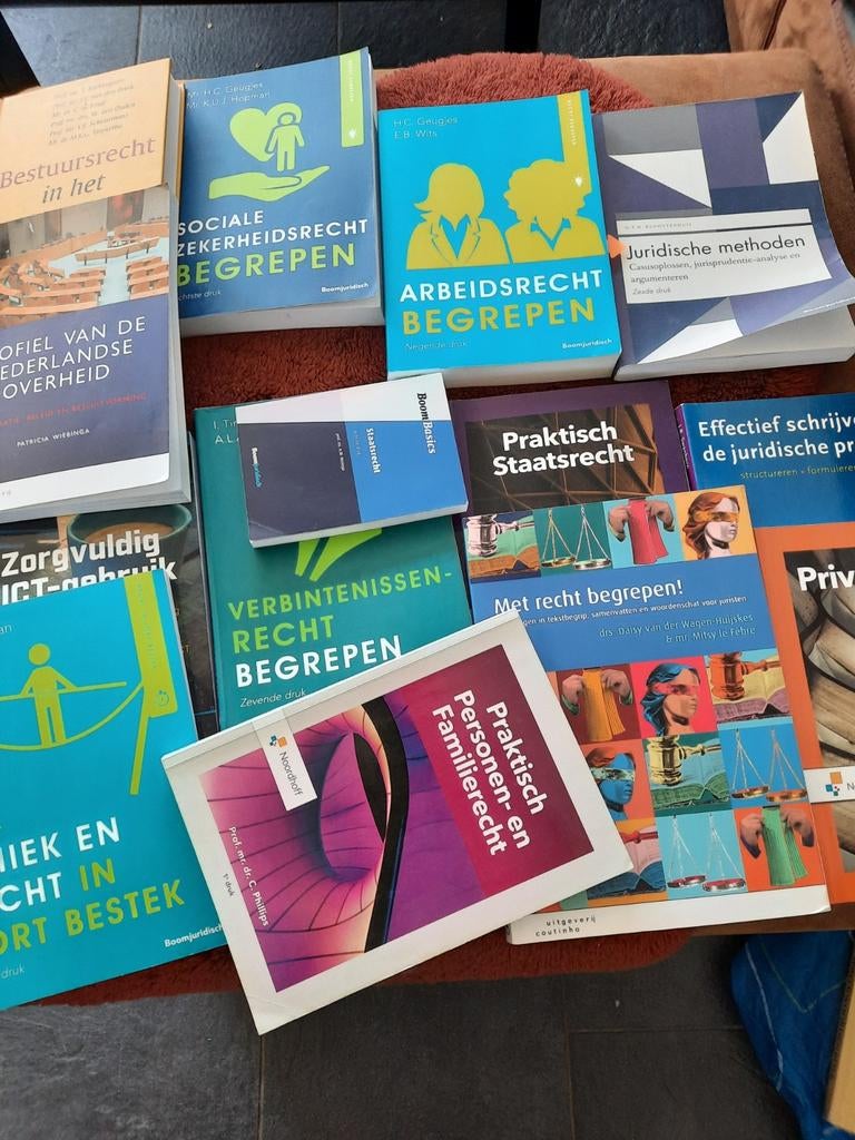 Studieboeken SJD Inholland - Diverse juridische vakken, Boeken, Studieboeken en Cursussen, Ophalen, Gamma, Gelezen, HBO