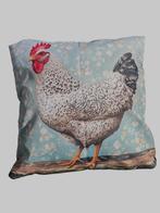 NIEUW !! Superleuk kussenhoesje met kip, Ophalen of Verzenden, Nieuw, Overige kleuren, Vierkant