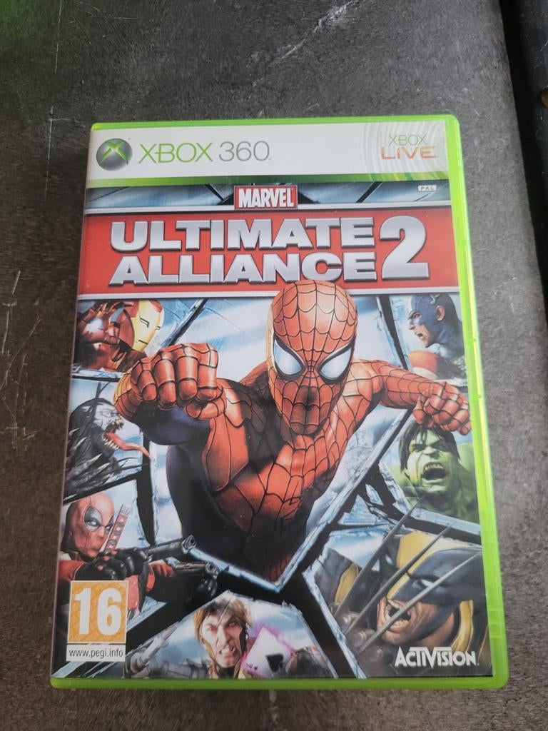 Marvel Ultimate Alliance 2 Xbox 360, Avontuur en Actie, 1 speler, Ophalen of Verzenden, Zo goed als nieuw