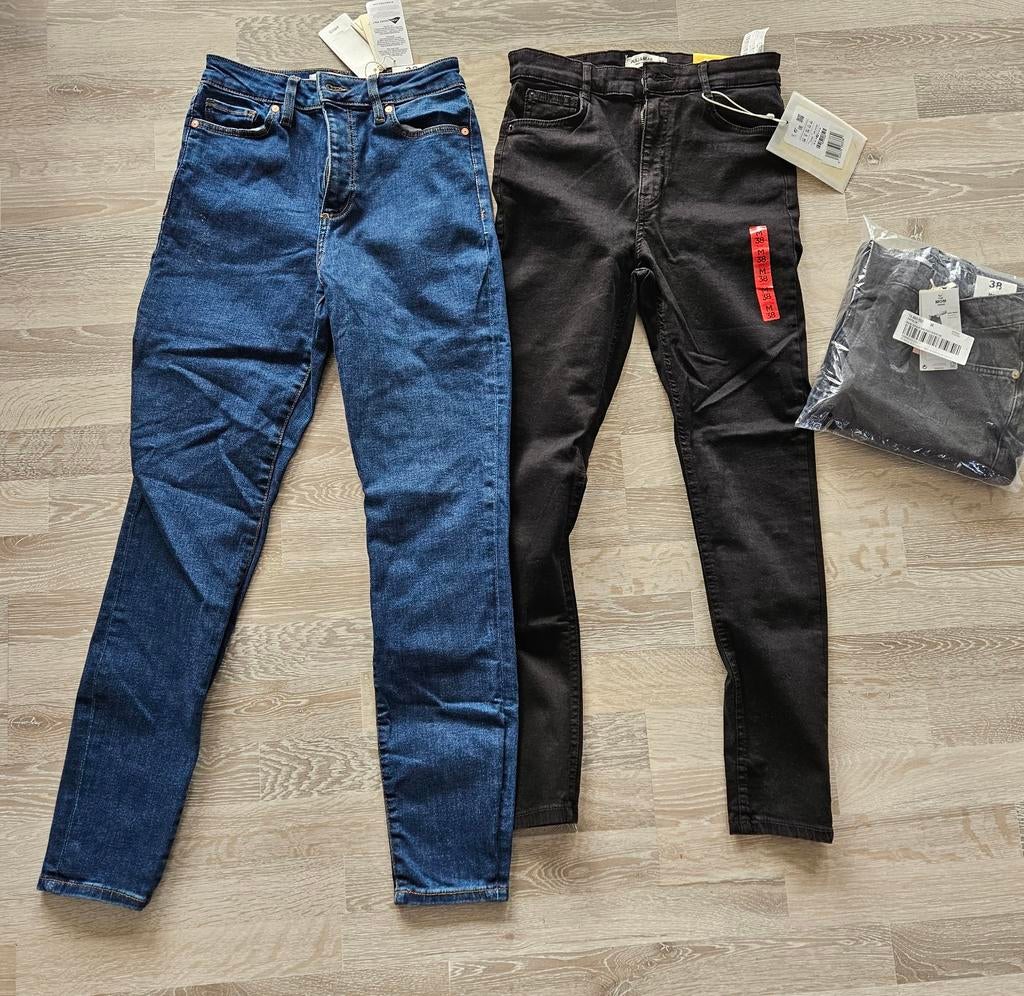 Pakket met 3 nieuwe spijkerbroeken maat 38, Kleding | Dames, Spijkerbroeken en Jeans, Nieuw, W30 - W32 (confectie 38/40), Blauw