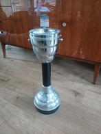 Art deco mid centery staand chrome asbak, Ophalen of Verzenden, Huis en Inrichting