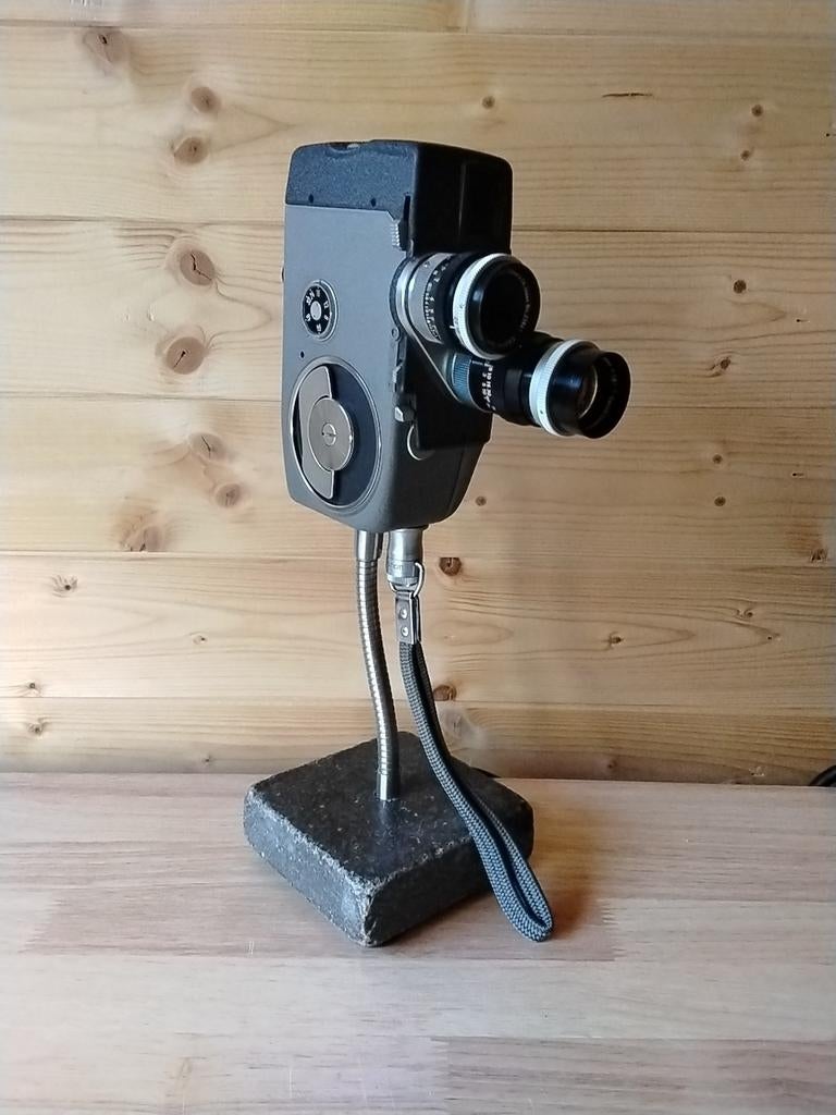 Vintage filmcamera lamp, Ophalen of Verzenden, Minder dan 50 cm
