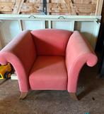 Jan de Bouvrie rode Rococo stoel, Ophalen, Gebruikt, 75 tot 100 cm, Stof