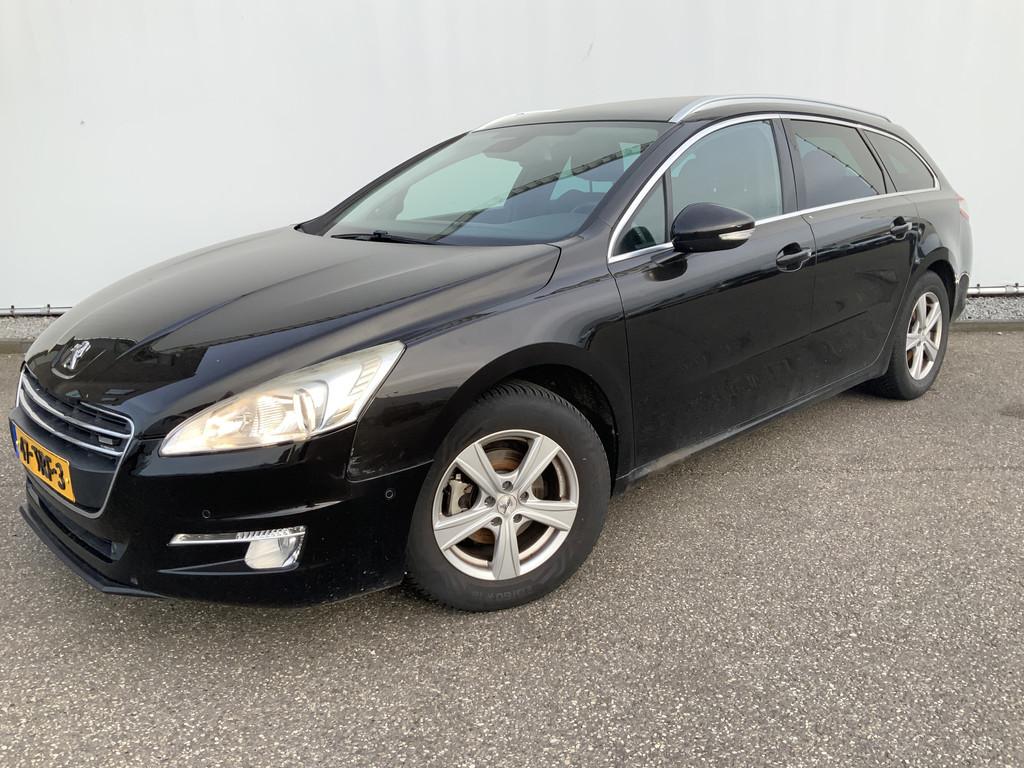 Peugeot 508 SW 1.6 e-HDi Blue Lease Executive Automaat Airco, Auto's, Peugeot, Euro 5, Gebruikt, Zwart, 4 cilinders