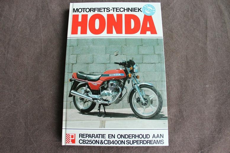 HONDA CB250N & CB400N superdreams werkplaatsboek CB 250, Ophalen of Verzenden, Honda