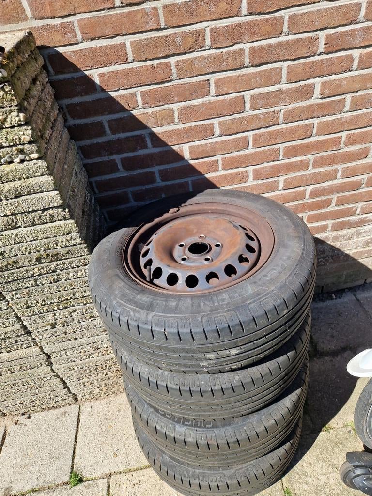 Auto Banden met nog mooi profiel steek 5x112, Ophalen, Gebruikt