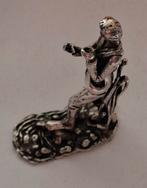 Hollands groot zilver miniatuur, zwerver,  muzikant, jager., Ophalen