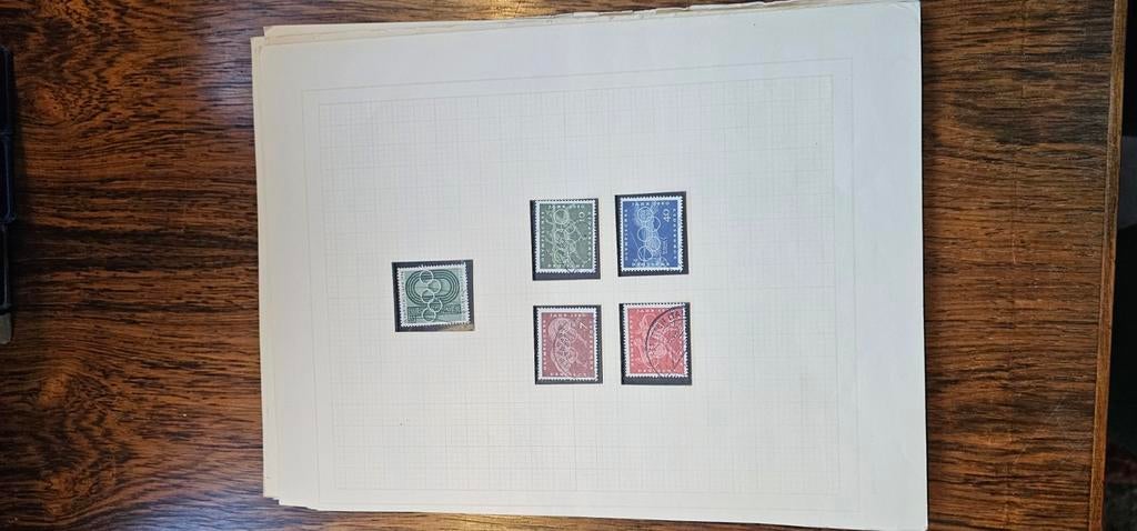 Postzegels Olympische Spelen, Verzenden