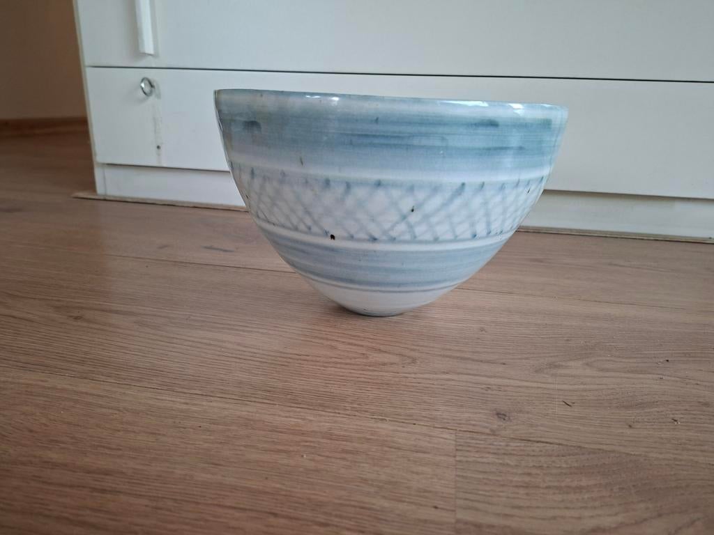 Schaal / bloempot, Tuin en Terras, Ophalen, Gebruikt, Rond, Aardewerk