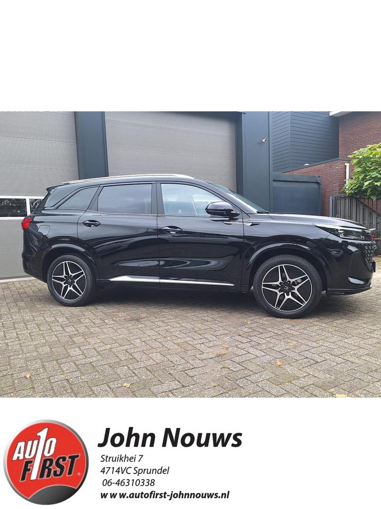 DFSK E5 1.5 PHEV L2, Auto's, Overige Auto's, 4 cilinders, Zwart, Bedrijf, Hybride Elektrisch/Benzine