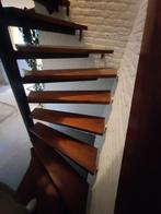 13x Gelakte Eikenhout Traptreden, Doe-het-zelf en Verbouw, Ophalen, Gebruikt, 25 tot 50 mm, Eiken