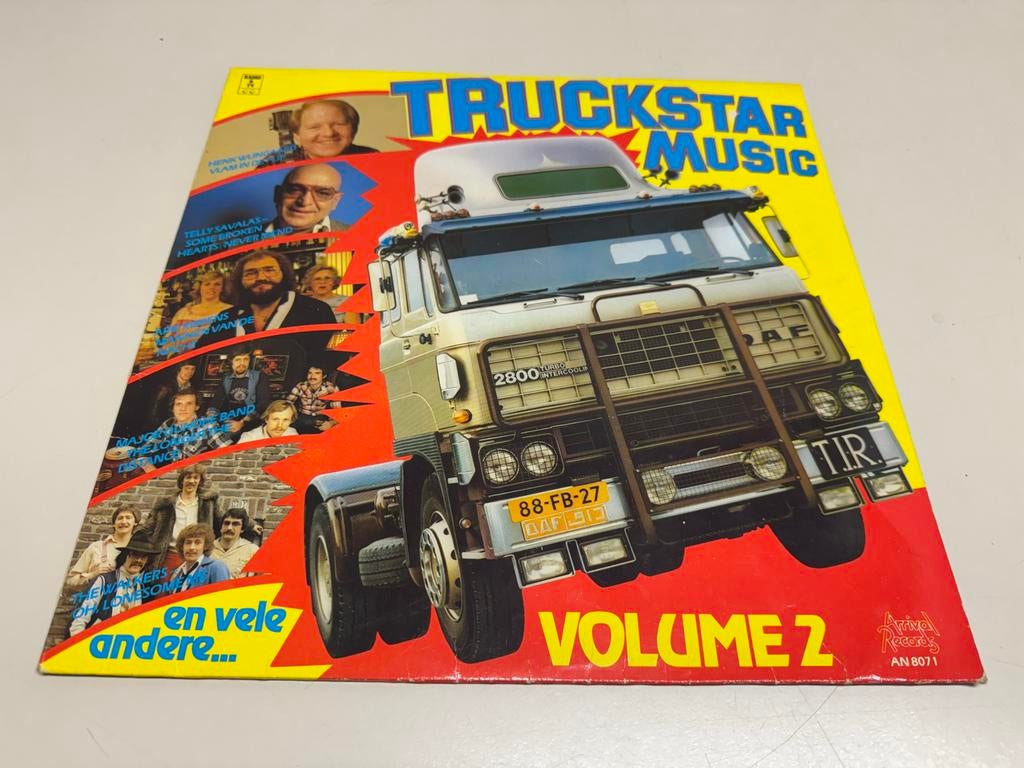 Truckstar Music Volume 2 LP - Diverse Artiesten, Cd's en Dvd's, Gebruikt, Overige genres, Ophalen of Verzenden, 1970 - 1979