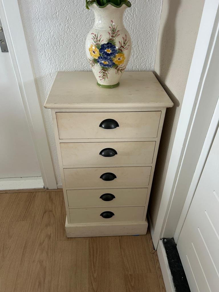 Leuk ladekastje gratis ophalen in Noordwijk. Moet snel weg!!, Huis en Inrichting, Kasten | Ladekasten, Ophalen, 50 tot 100 cm