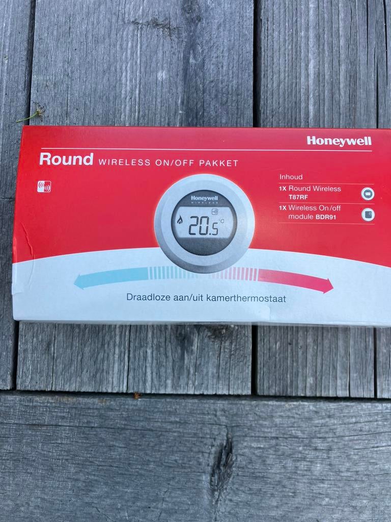 Draadloze kamerthermostaat honeywell, Verzenden, Nieuw