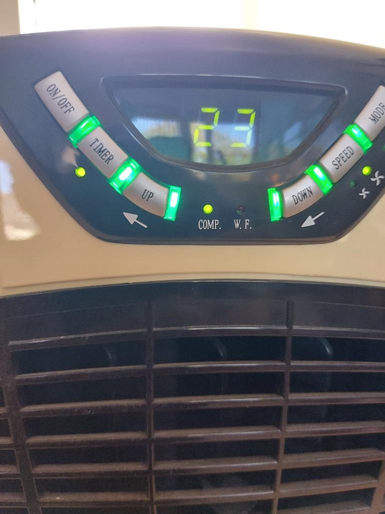 Mobiele airco gratis ophalen, Timer, Gebruikt, Minder dan 60 m³, 3 snelheden of meer