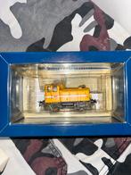 Liliput Locomotief - Geel, Zo goed als nieuw, Locomotief, Gelijkstroom of Wisselstroom, Ophalen of Verzenden, Zo goed als nieuw