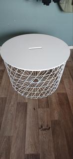 Draadmand bijzettafel / opberger Ikea Kvistbro, Ophalen, Minder dan 45 cm, Gebruikt, Metaal of Aluminium