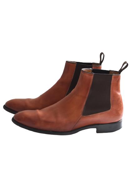 Carlos Santos lederen chelsea boots, schoenen, bruin, Mt. 42, Bruin, Verzenden, Boots, Zo goed als nieuw