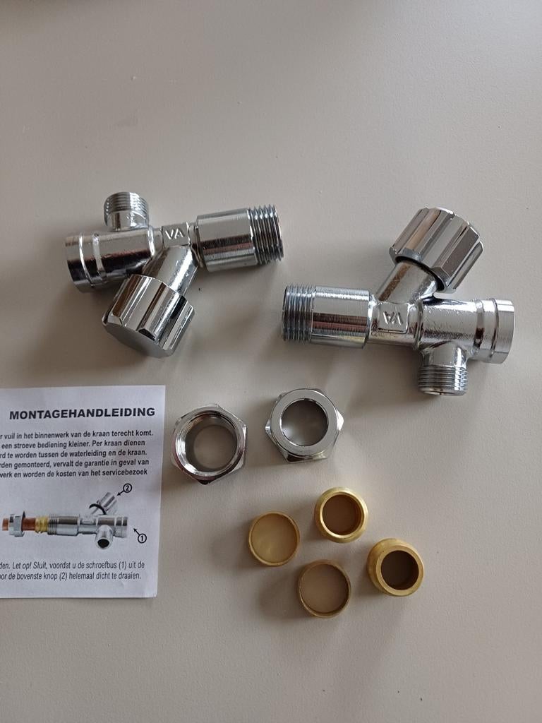 Hoekstopkranen met filter, Ophalen, Nieuw