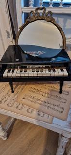 Vintage zwarte baby piano, Ophalen