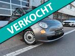 Fiat 500 1.2 Lounge AUTOMAAT ECC-CLIMAT/LMV-15/PANORAMADAK, Auto's, Fiat, Metallic lak, Gebruikt, 1242 cc, 4 cilinders