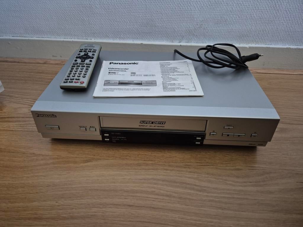 Panasonic NV-HV61EG VHS Videorecorder met afstandsbediening, Ophalen, Gebruikt, VHS-speler of -recorder