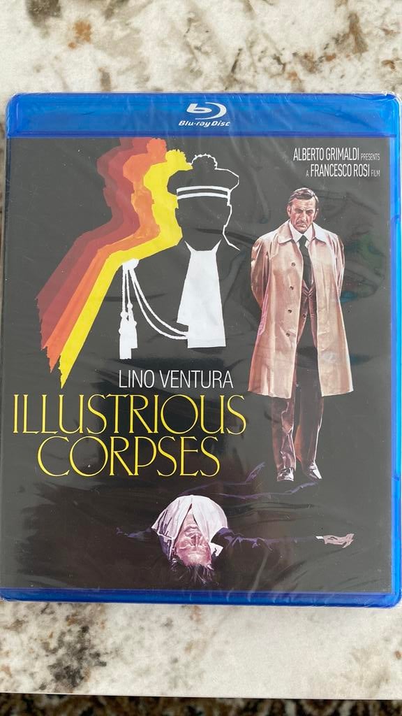 Illustrious corpses blu ray NIEUW, Cd's en Dvd's, Ophalen of Verzenden, Nieuw in verpakking, Thrillers en Misdaad
