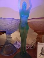 Archimede Seguso murano vrouw met druiventros 48 cm hoog.UV, Ophalen