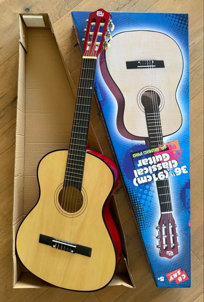 36" (91cm) Klassieke kindergitaar Hr. Music Pro, Ophalen of Verzenden, Gebruikt, Klassieke of Spaanse gitaar