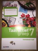 Taal Actief - Groep 7 - Toetsboek (NIEUW)., Ophalen of Verzenden, Nieuw, Overige niveaus, Nederlands