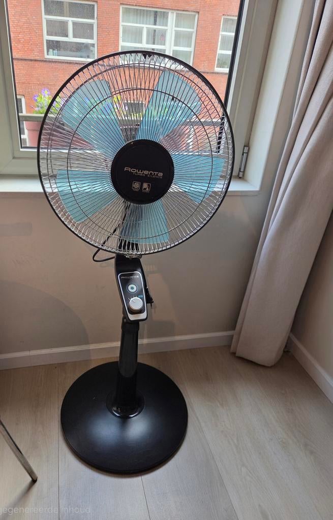 Rowenta Turbo Silence Extreme+ Statiefventilator, Witgoed en Apparatuur, Ventilatoren, Ophalen, Zo goed als nieuw, Statiefventilator
